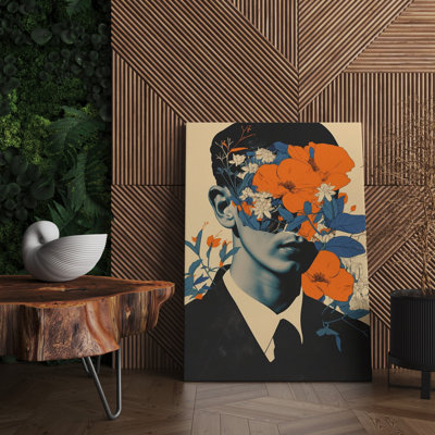 Superbe peinture sur toile décorative de 19,7 po x 27,6 po | 100% toile avec cadre 100% bois (épaisseur: 0,8 x 1,2 pouces) | Parfaite pour le salon, la chambre à coucher ou le bureau, cette œuvre d'art élégante convient à tout espace