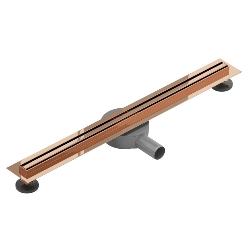4cm Shower Drain Waste, Rose Gold