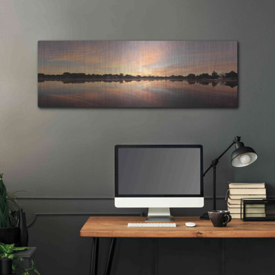 «Bayside Reflections» par Lori Deiter, art mural en métal