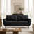 Corvo Black Faux Leather sélectionné