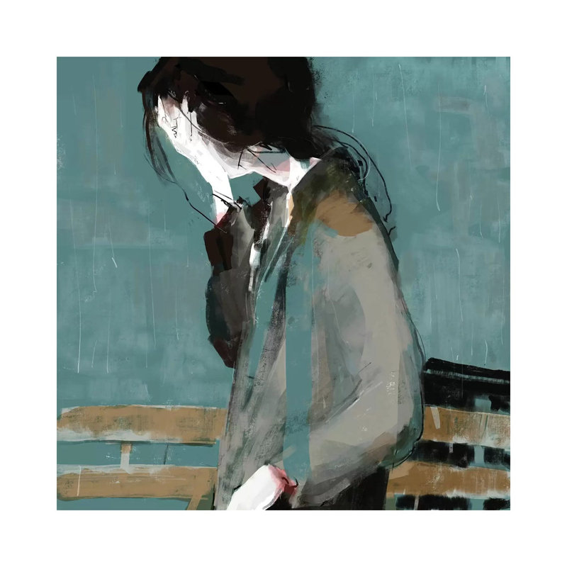 Dont Want To Play by Anikó Salamon - Wrapped Canvas Print, 45.72cm H x 45.72cm W