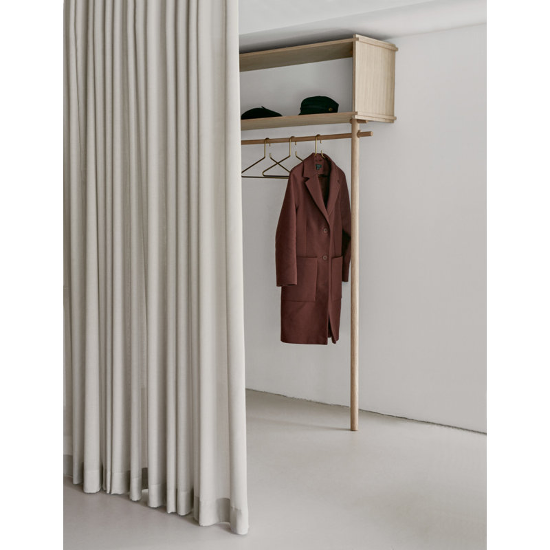 Tojbox Wardrobe (Small), White Oak