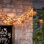 Decorative 10-Count Brown Rattan Weave String Lights – 6-Foot Indoor/Outdoor Festive Lighting with 10 Clear Mini Bulbs