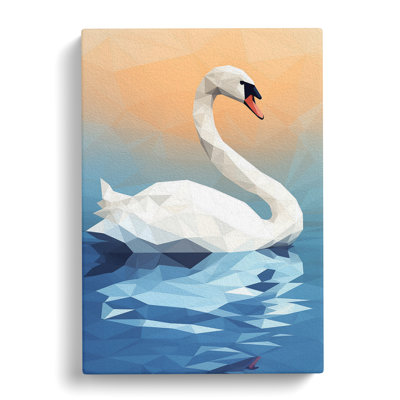 Swan Geometric - Print