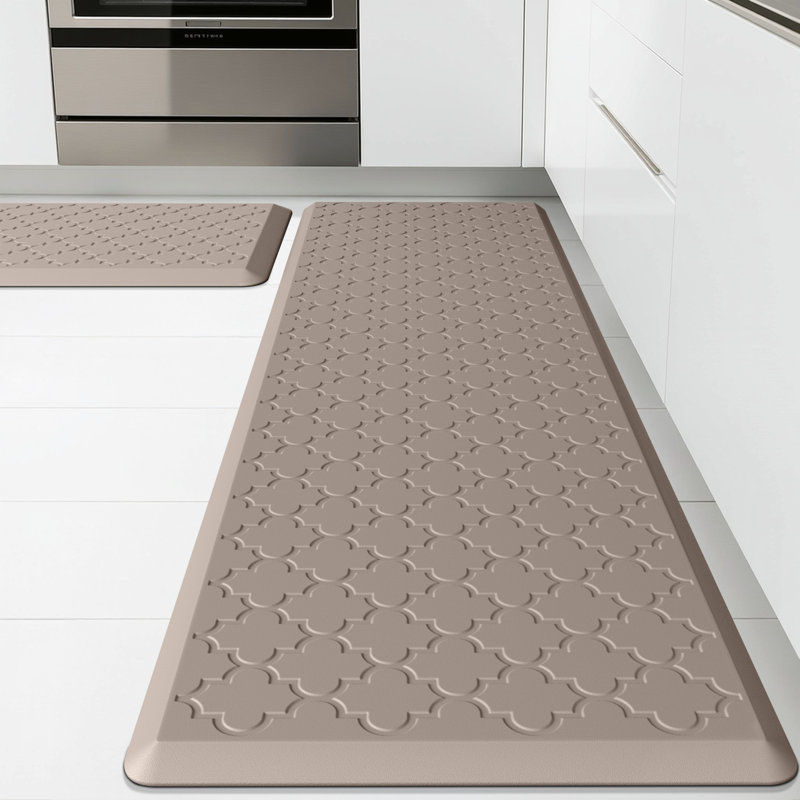 Tapis anti-fatigue, Beige, Tapis de couloir 17,3 po x 30 po + 17,3 po x 59 po
