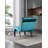 Comfortable Velvet Armless Accent Chair For Various Rooms, Enhancing Interior Style-2122296149