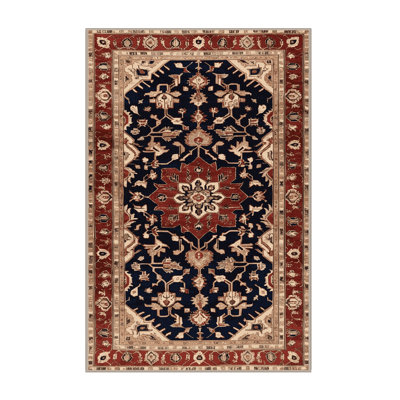 Tapis brun lavable à la machine