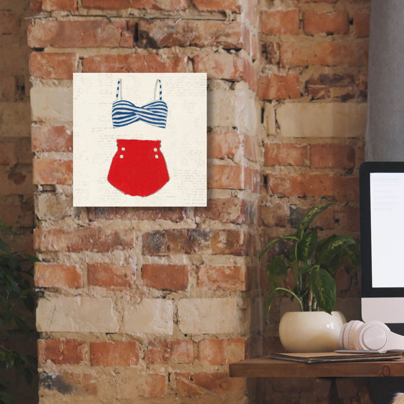 Art rétro, "Emily", par Emily Adams, H 12 po x l 12 po x P 0,75 po