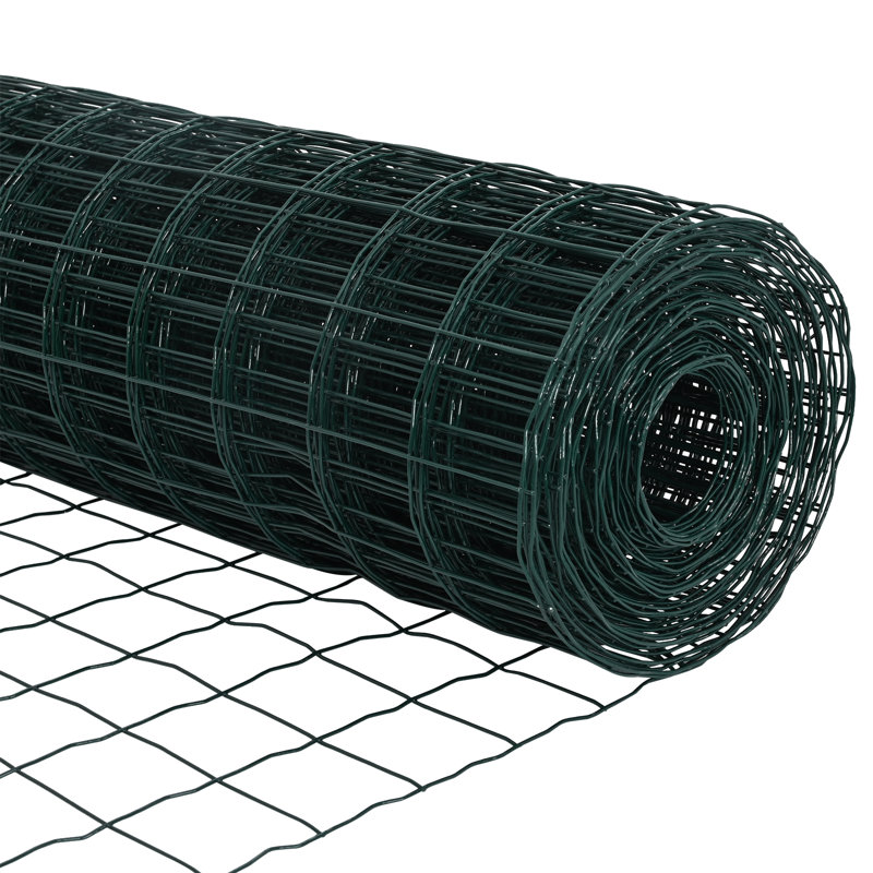 Fence with Post, Green, 160 x 1000 x 0.2 cm