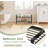 2-Tier Stylish Shoe Rack with Square Frame