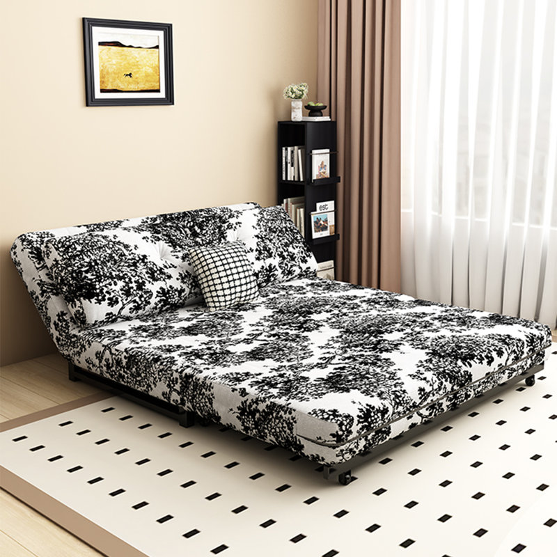 Canapé-lit convertible 3-en-1 de style moderne avec canapé-lit et dossier réglable, H 33,46 po x l 47,24 po x P 24,8 po
