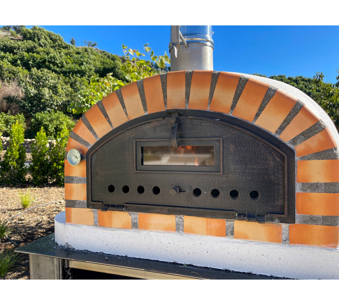 Authentic Pizza Ovens Built-In Wood Burning Pizza Oven Authentic Pizza Ovens