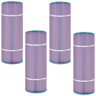 Hurricane Filters HF747004P Purple Spa Cartridge Replacement 4 Pack