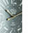 RaNesha Thaddeus Vintage-Styled Rectangular Wall Clock - 15.8x2x25.6" - Antique black/White