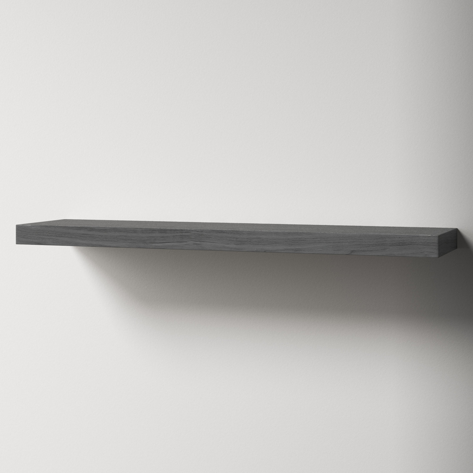 Sherice Floating Shelf, 1.97" H x 43.21" W x 10.24" D, Walnut