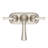 Saxton Double Handle Centerset Faucet Bathroom Faucet with Drain Assembly-35198033