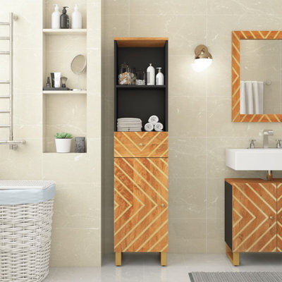 Bowman Freestanding Linen Cabinet