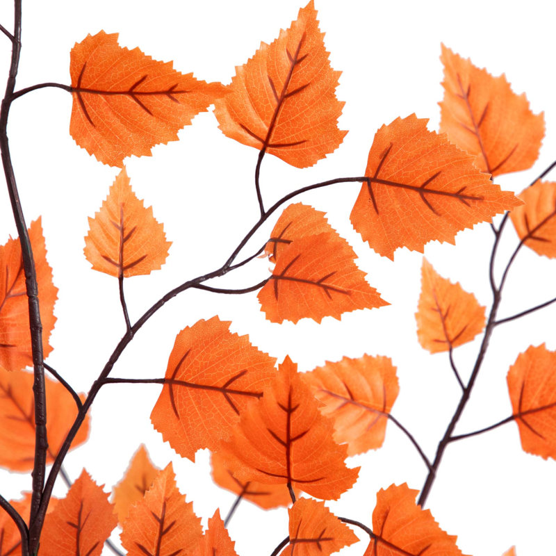 Arbre d'automne artificiel en bouleau, H 60 po x l 27 po x P 27 po