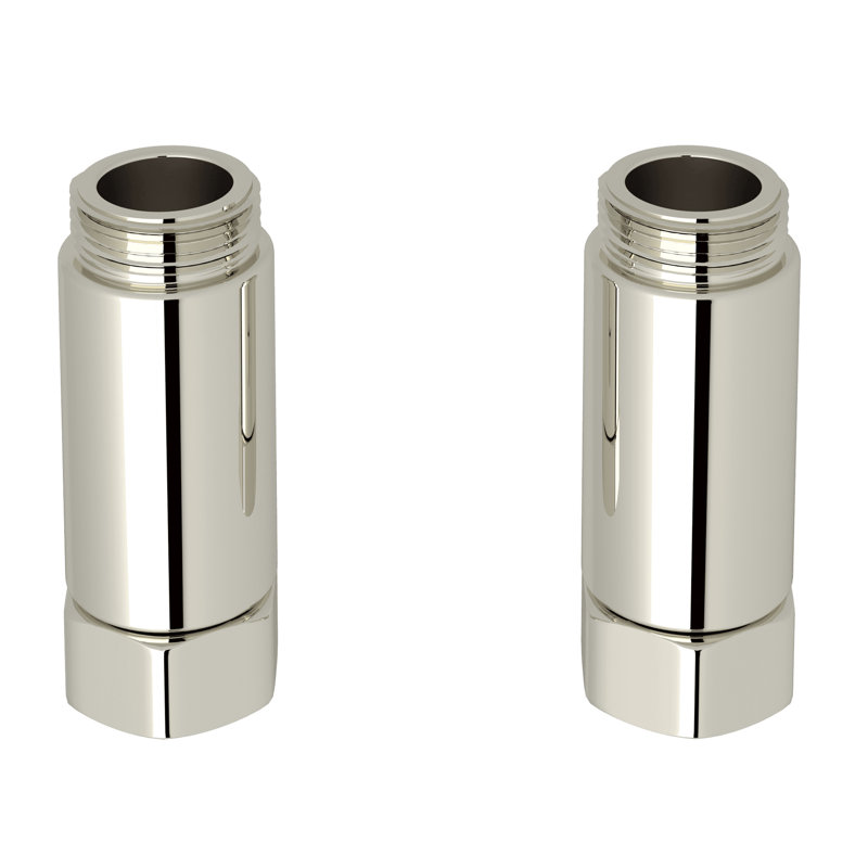 Union Adaptors, Polished Nickel