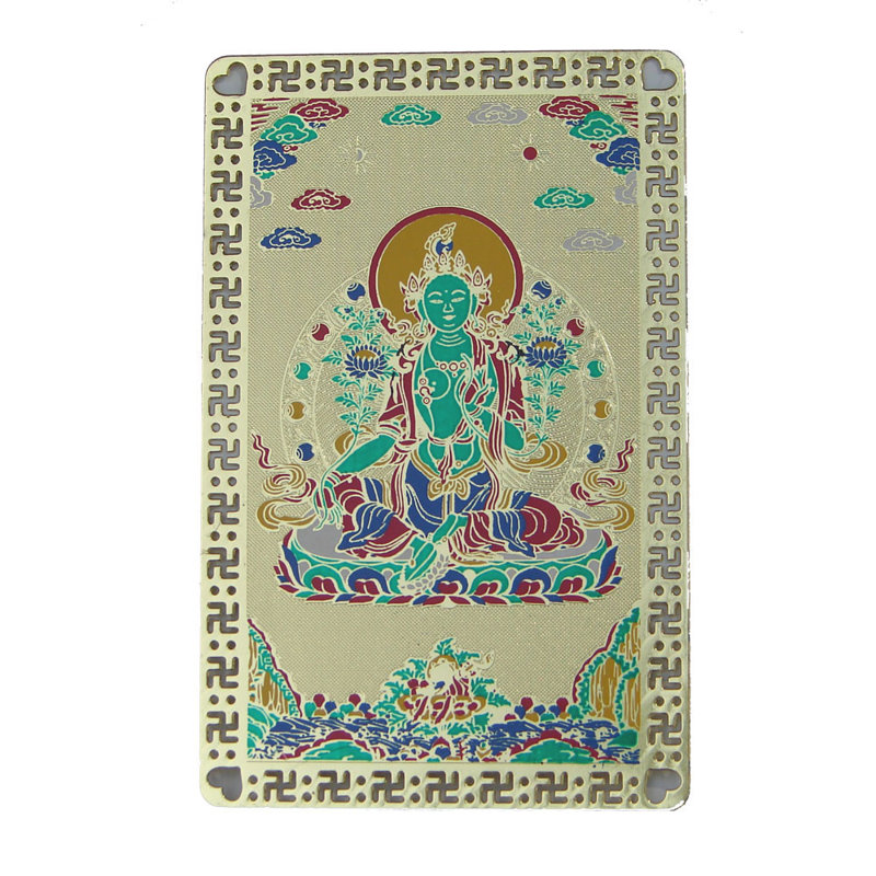 Décoration murale carte talisman Tara