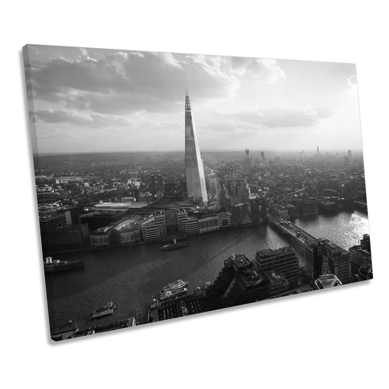 Shard Building City Of London - Wrapped Canvas Print, 40.6cm H x 61cm W x 2cm D