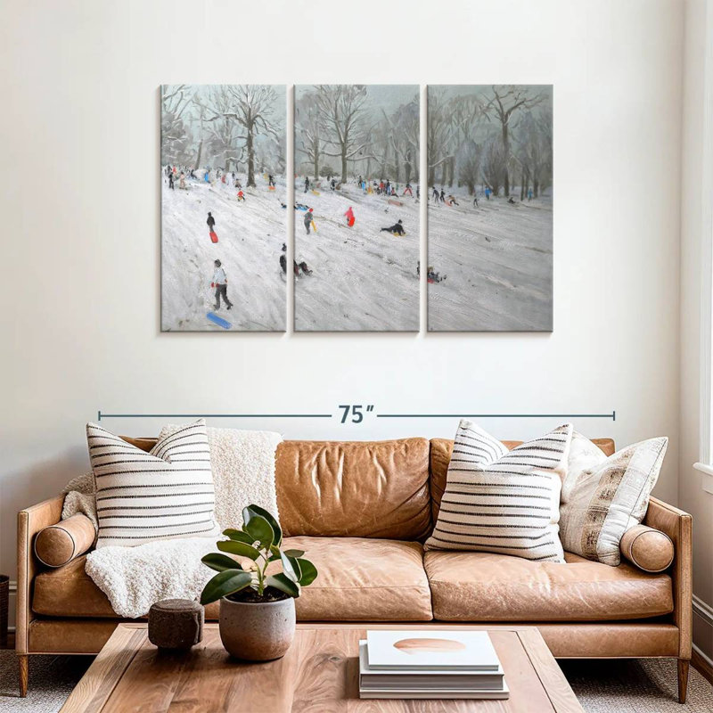 Alvord Tobogganers Darley Park, 36" H x 57" W