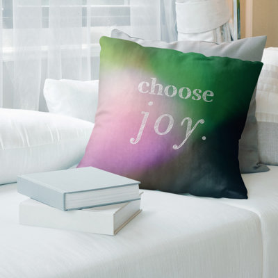 Cotton Blend Reversible Pillow Cover