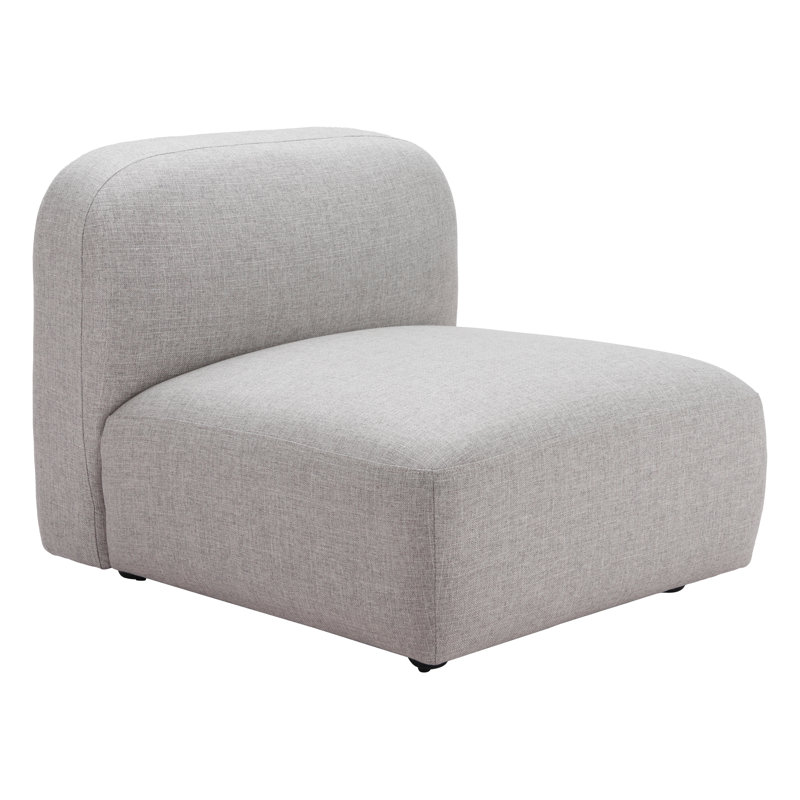 Chaise milieu Biak - gris