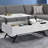 White Coffee Table with Lift Top