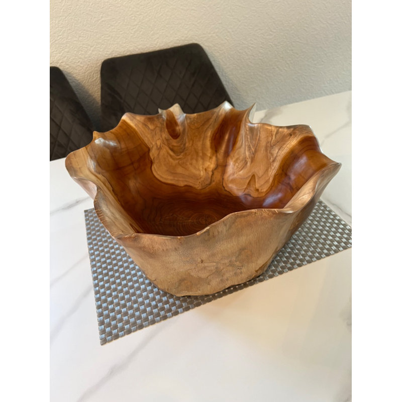 Kattamuri Wood Decorative Bowl