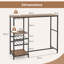 Metal Base Dining Table