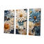 Ensemble de décorations murales Zinnias Collage I - Zinnias-107741780-107741778