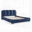 Structure de lit rembourrée, style minimaliste moderne avec tête de lit éponge compressée dodue, velours brillant et support de pieds robuste, matelas non inclus-2022969643-2022969646