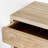 Eck - Scandinavian Style Oak Solid Wood Floating Nightstand With 1 Drawer