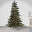 Spectacular 9 Foot Natural Cut Monaco Pine With Cluster Led Lights