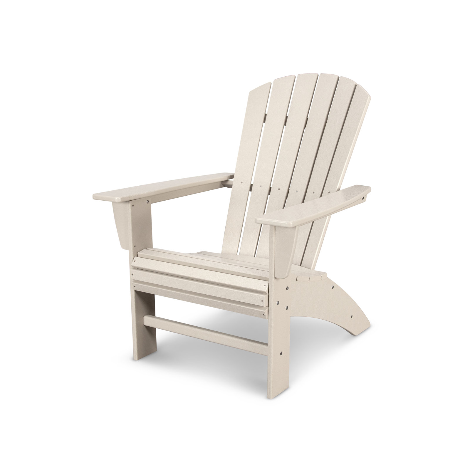 POLYWOOD® Nautical Adirondack Chair, Sand