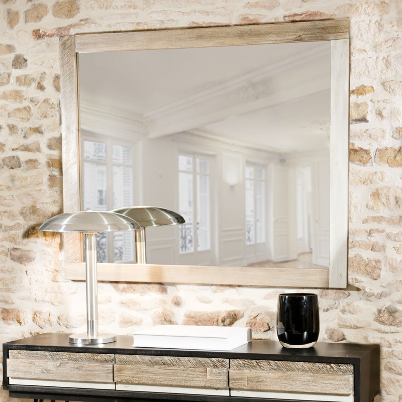 Fenja Wood Wall Mirror