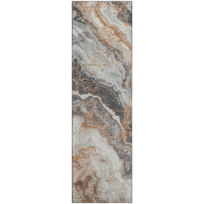 Premium Machine Washable Varroville AMF1709 Abstract Rug