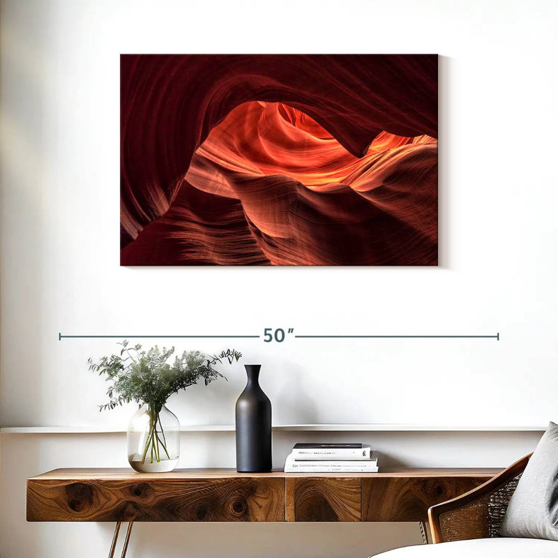 Alvord The Fish Lower Antelope Canyon, H 24 po x l 36 po