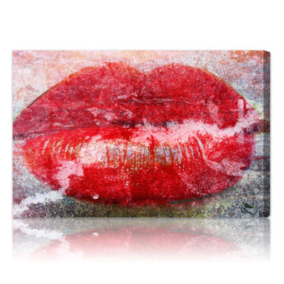 Burst Creative Rusted Love - sur toile tendue