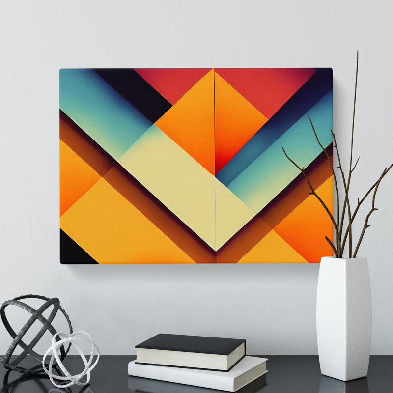 Superior Abstract Art - Wrapped Canvas
