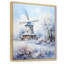«Snowy Windmill Winter Landscape I - Windmills», art mural-512830320-512830335