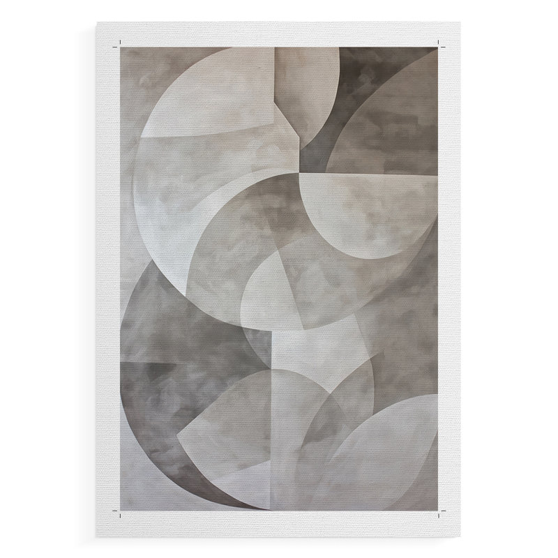 ABSTRACT Series XXXVIII - Impression sur toile seulement - NON CADRE, H 60 po x l 40 po