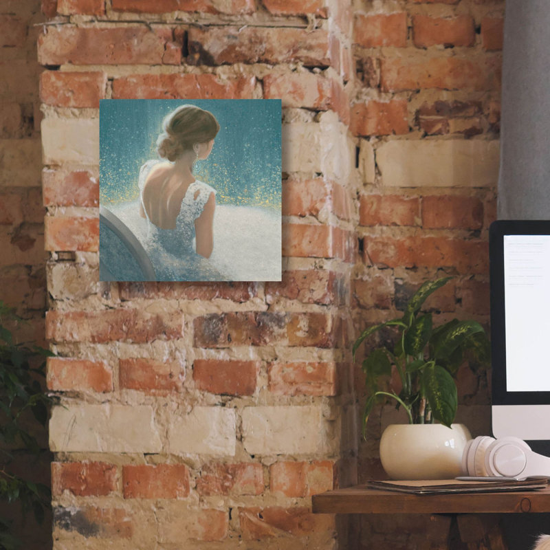 Epic Graffiti 'Before The Opera Blue'  by James Wiens Canvas Wall Art, 12" x 12", 12" H x 12" W
