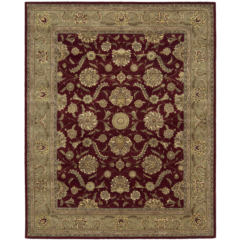 Elsebet Silk Oriental Indoor Rug,  Rectangle 8'6" x 11'6"