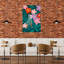 Maternal Garden Stroll Colorful Peaceful Serene Flower Nature Wall Art Print 1 Piece Wrapped Canvas Wall Art-1584082746