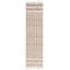 Tapis rayé en jute / laine / coton tissé à la main Maidah-1450398164