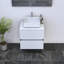 Meuble-lavabo simple 23,6 po avec dessus Kaydin-736242317