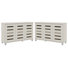 Lismore 3-Door Shoe Storage Cabinet (Set Of 2) – Holds 32 Pairs