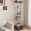 Vitrine moderne en verre avec tiroir-715267129